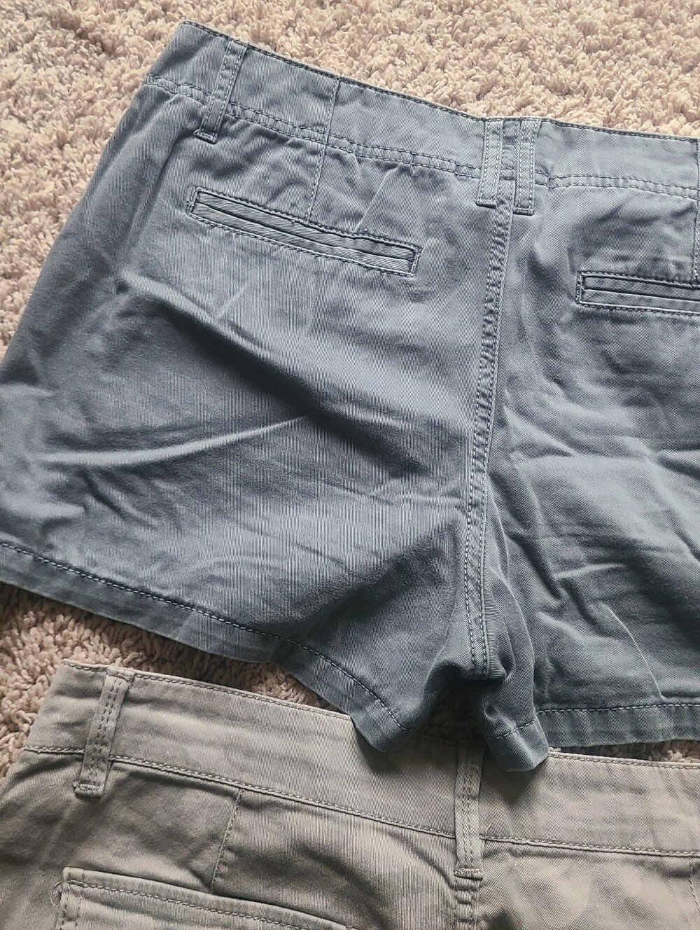Y2K Shorts Lot 2 Pairs Women's Size 8 Camo Chino Outdoor Comfy Preppy Merona - Picture 9 of 9